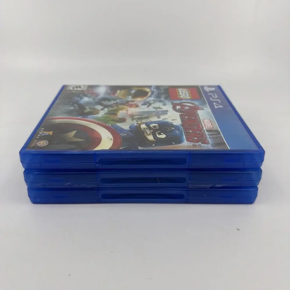 PS4 LEGO Game Lot Marvel Super Heroes Avengers Star Wars Force Awakens CIB